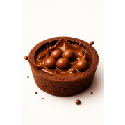 SIMLEZ Мини-тарты с хрустящими шариками в шоколадном соусе, 80 г SIMLEZ Мини-тарты с хрустящими шариками в шоколадном соусе, 80 г