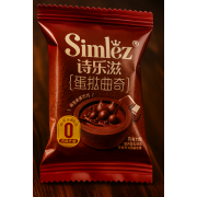 SIMLEZ Мини-тарты с хрустящими шариками в шоколадном соусе, 80 г SIMLEZ Мини-тарты с хрустящими шариками в шоколадном соусе, 80 г