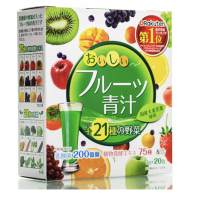 YUWA Delicious Fruit Aojiru Аодзиру 100% с молочнокислыми бактериями и ферментами (фруктовый вкус)