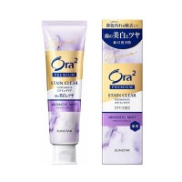 SUNSTAR Ora2 Premium Stain Clear Отбеливающая зубная паста премиум, со вкусом лаванды и мяты, 100 г