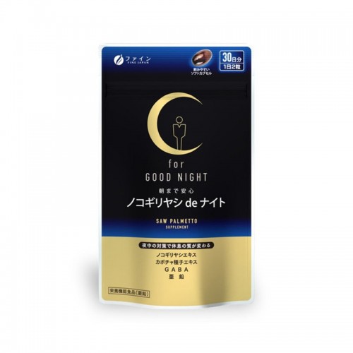 Fine Japan Saw Palmetto de Night Комплекс для улучшения сна у мужчин после 40 лет