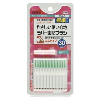 EBISU Ёршик межзубный резиновый ПРЯМОЙ ФОРМЫ