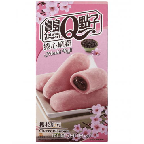 Q-idea Моти-ролл Красная фасоль с ароматом цветка вишни, 150 гр