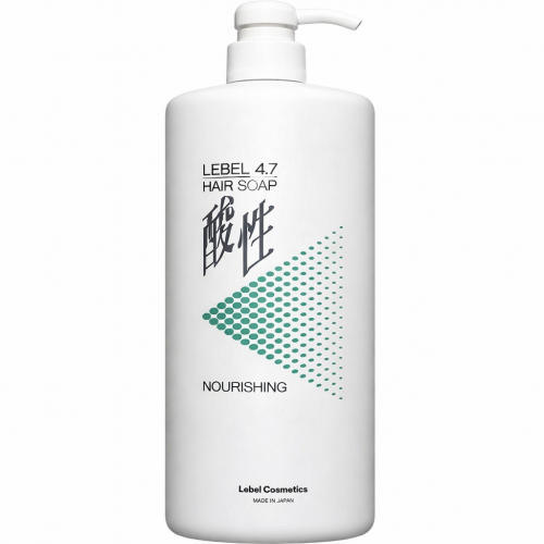 Жемчужный шампунь для ухода за непослушными и крашенными волосами LEBEL 4.7 Nourishing Soap