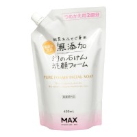 MAX PURE FACIAL FOAM Пена для умывания лица (натуральная, для чувствительной кожи)