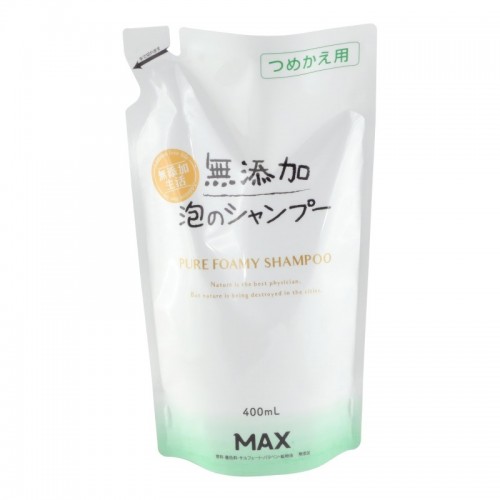 MAX PURE FOAMY Шампунь для волос (натуральный, для чувствительной кожи головы) з/б