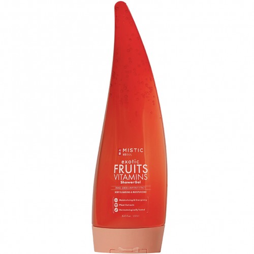 MISTIC EXOTIC FRUITS VITAMINS Гель для душа с экстрактами фруктов и витаминами