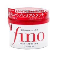 Shiseido Fino Premium Touch Глубоко проникающая питательная маска для волос с маточным молочком, 230 г