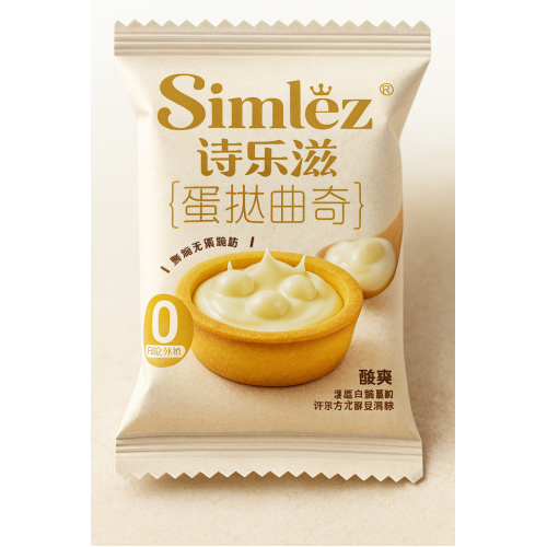 SIMLEZ Мини-тарты с хрустящими шариками в шоколадно-йогуртовом соусе SIMLEZ Мини-тарты с хрустящими шариками в шоколадно-йогуртовом соусе