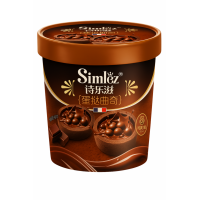 SIMLEZ Мини-тарты с хрустящими шариками в шоколадном соусе, 80 г