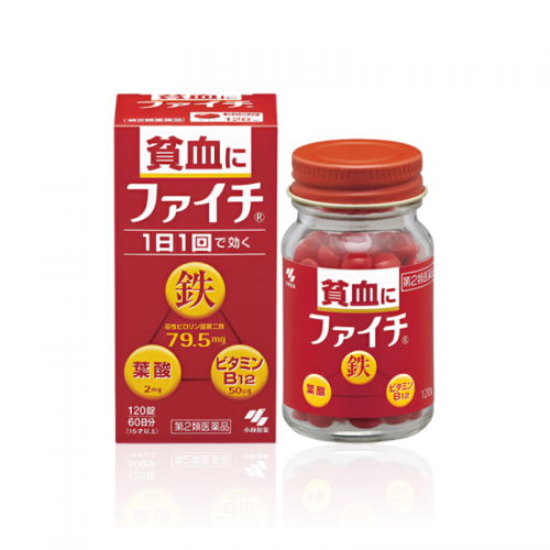 Kobayashi Fight Комплекс от анемии, 120 таблеток