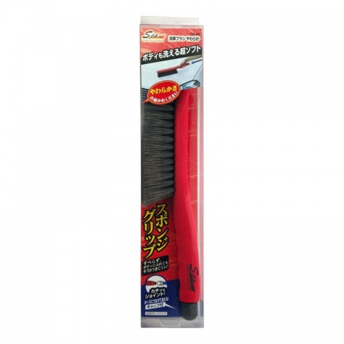 SPA Plus Soft Car Wash Brush Мягкая щётка с ручкой и подключением к шлангу для бережной мойки автомобиля