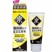 Kobayashi Зубная паста Care Sumigaki для профилактики болезней дёсен с микрогранулами угля (вкус мяты, цитрусов и трав), 90 г Kobayashi Зубная паста Care Sumigaki для профилактики болезней дёсен с микрогранулами угля (вкус мяты, цитрусов и трав), 90 г