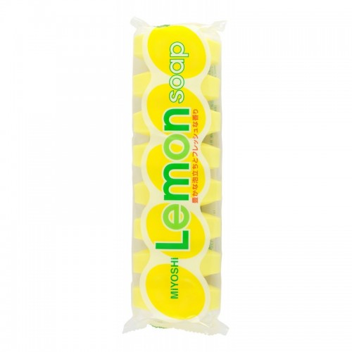 Miyoshi Lemom Soap for Bath Туалетное мыло для всей семьи с ароматом лимона, 45г*8