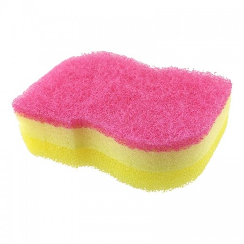 Kikulon PETTIT Губка для посуды с антибактериальной пропиткой, без абразивных частиц, трехслойная, 1 шт Kikulon PETTIT Губка для посуды с антибактериальной пропиткой, без абразивных частиц, трехслойная, 1 шт