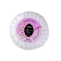 CLOVER SKIN SOAP Мыло туалетное косметическое Сакура, 100 г