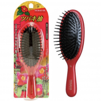 Щетка Ikemoto Tsubaki Oil Cushion Brush для ухода и восстановления поврежденных волос с маслом камелии японской