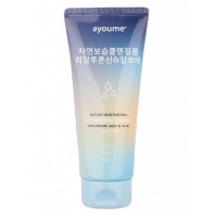 AYOUME Nature Moisturizing Cleansing Foam Hyaluronic Acid & Aloe Пенка для лица увлажняющая с гиалуроновой кислотой и алоэ