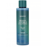 AYOUME GREEN TEA & NIACINAMIDE Тонер для лица балансирующий с экстрактом зеленого чая и ниацинамидом