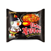 SAMYANG Лапша Самянг рамен со вкусом мега острой курицы и перцем чили Бульдак, 140 г