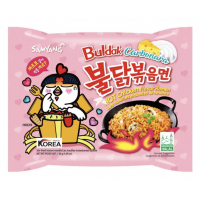 Samyang Hot Chickeflavor Ramen Carbo Лапша острая со вкусом курицы в соусе крем-карбонара, 140 г