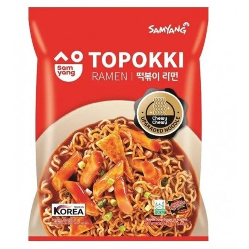 Лапша Samyang со вкусом топокки в остро-сладком бульоне, 80 г