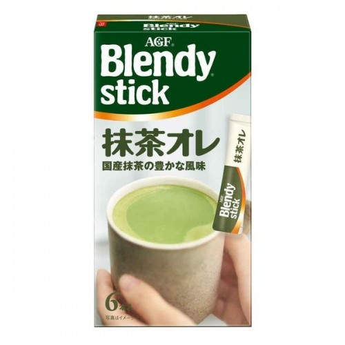 Чай АГФ Бленди AGF Латте-Матча насыщенный с Адзуки BLENDI (6 х 11.3 гр), AGF CAFE LATORY