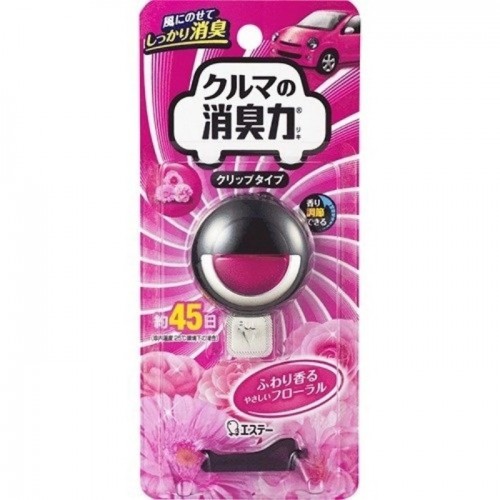 ST Освежитель воздуха для автомобильного кондиционера с ароматом цветов 1 шт. (3,2 мл.)