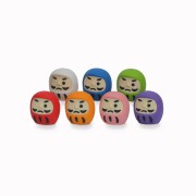 IWAKO Puzzle Eraser Color Daruma Набор ластиков Дарума, 7 шт в упаковке IWAKO Puzzle Eraser Color Daruma Набор ластиков Дарума, 7 шт в упаковке