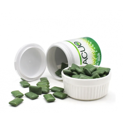 LOTTE Резинка жевательная ACUO SlimBottle зелёная мята, 125 г LOTTE Резинка жевательная ACUO SlimBottle зелёная мята, 125 г