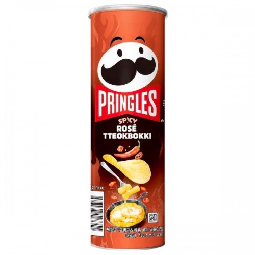 Pringles Чипсы с острым и пикантным вкусом Токпокки, 100 г