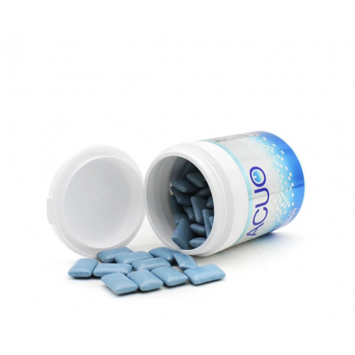 Lotte Резинка жевательная ACUO SlimBottle голубая мята, 125 г Lotte Резинка жевательная ACUO SlimBottle голубая мята, 125 г