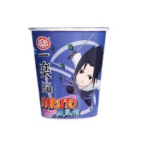 Лапша Наруто Рамен - карри и морепродукты, коллекция 'УЧИХА СА́АСКЕ ' NARUTO, стакан 100г