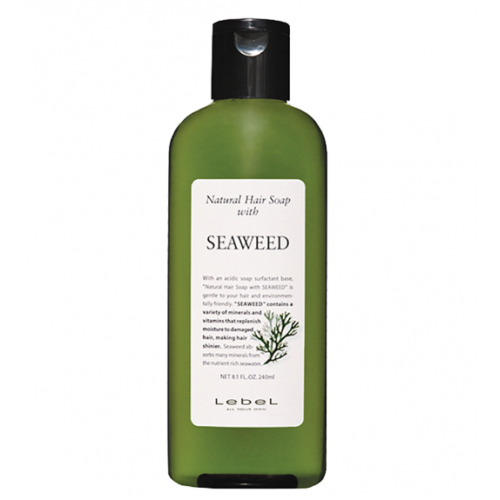 Шампунь для укрепления поврежденных волос Lebel NHS SEAWEED