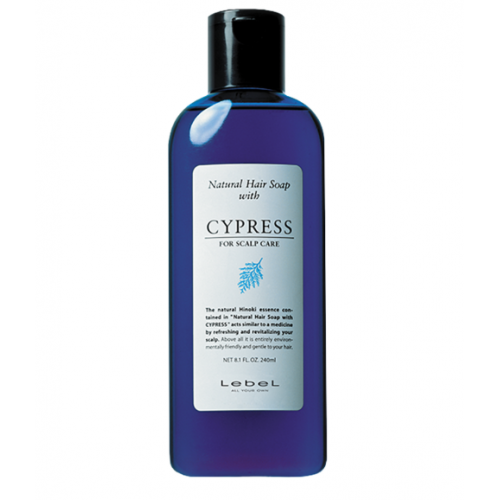  Шампунь для волос, уход за чувствительной, сухой кожей головы Lebel NHS CYPRESS
