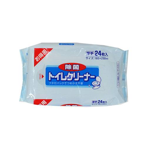 Showa Siko Toilet cleaner Влажные салфетки для очищения унитаза 24шт 160мм х 250мм