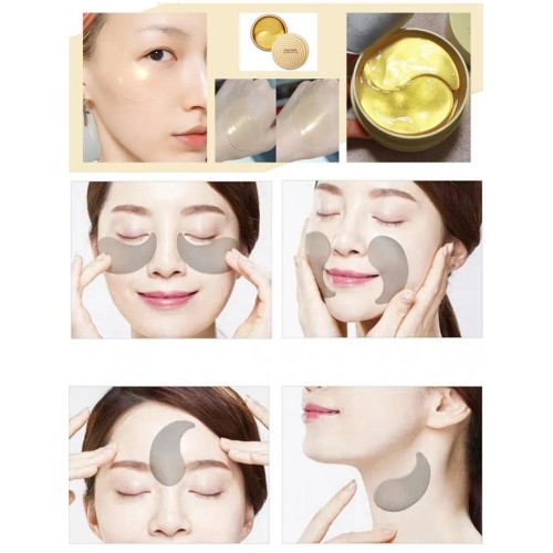 Патчи для глаз гидрогелевые с экстрактом муцина улитки The Saem Gold Snail Eye Gel Patch Set Патчи для глаз гидрогелевые с экстрактом муцина улитки The Saem Gold Snail Eye Gel Patch Set