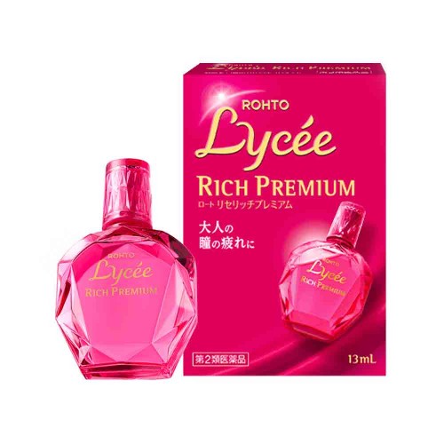 ROHTO Lycee Rich Premium капли от усталости глаз