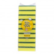 INSAN Губка для мытья посуды двухслойная, верхний слой с абразивными волокнами INSAN Губка для мытья посуды двухслойная, верхний слой с абразивными волокнами