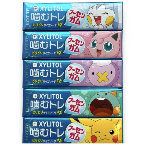 Lotte Жевательная резинка Xylitol со вкусом содового напитка, 30г Lotte Жевательная резинка Xylitol со вкусом содового напитка, 30г