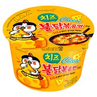 Samyang Cheese Big Bowl Лапша со вкусом сыра, стакан, 105 г