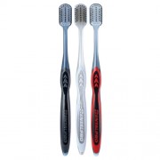 Dentalpro Black-Dia Super-fine Hair Wide Зубная щётка с платиновой коллоидной керамикой, с широкой головкой и ультратонкими щетинками, мягкая Dentalpro Black-Dia Super-fine Hair Wide Зубная щётка с платиновой коллоидной керамикой, с широкой головкой и ультратонкими щетинками, мягкая