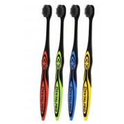 DENTALPRO Black Soft Ultra Slim Щетка зубная с платиновой коллоидной керамикой, с ультратонкими щетинками, мягкая DENTALPRO Black Soft Ultra Slim Щетка зубная с платиновой коллоидной керамикой, с ультратонкими щетинками, мягкая