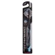 Dentalpro Black-Dia Clear Зубная щётка многоуровневая с ультратонкой щетиной алмазной формы и резиновыми щетинками,  с компактной головкой, средней жесткости
