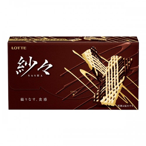 Lotte Шоколад Sasha Комбинированный (молочный-белый)