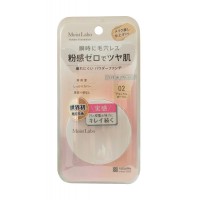 Meishoku Невесомая пудра компактная минеральная SPF34, тон 02 'натуральная охра'