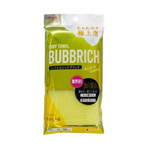 AISEN Массажная мочалка для тела BTA02 Bubbrich Rich&Creamy Nylon Body Towel Soft, мягкая