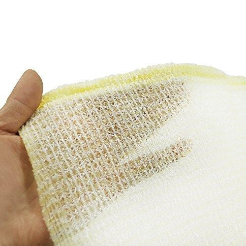 AISEN Массажная мочалка для тела BTA02 Bubbrich Rich&Creamy Nylon Body Towel Soft, мягкая AISEN Массажная мочалка для тела BTA02 Bubbrich Rich&Creamy Nylon Body Towel Soft, мягкая