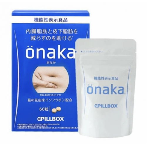 Pillbox Onaka Таблетки для похудения в области талии с экстрактом Кудзу