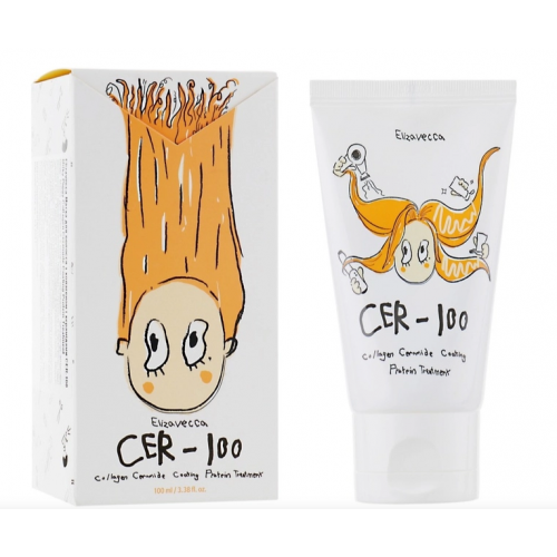 Маска для волос с коллагеном и керамидами Collagen Ceramid Coating Protein
